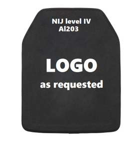 Plaque balistique de niveau IV (Al203) certifiée NIJ .06