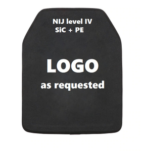 Plaque en céramique de niveau IV (SiC + PE) certifiée NIJ .06